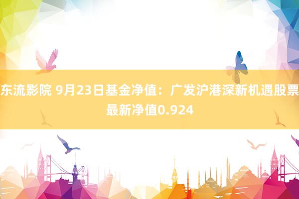 东流影院 9月23日基金净值：广发沪港深新机遇股票最新净值0.924