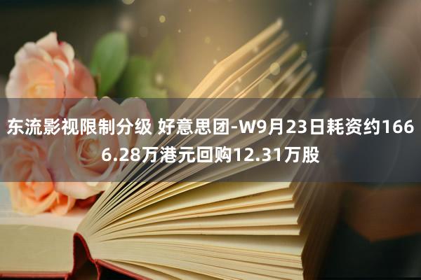 东流影视限制分级 好意思团-W9月23日耗资约1666.28万港元回购12.31万股