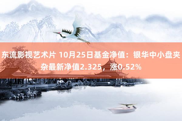 东流影视艺术片 10月25日基金净值：银华中小盘夹杂最新净值2.325，涨0.52%