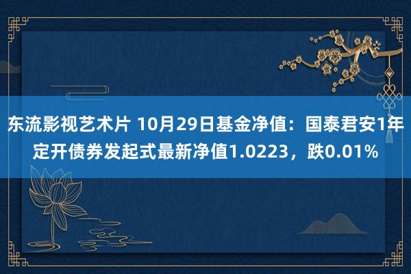 东流影视艺术片 10月29日基金净值：国泰君安1年定开债券发起式最新净值1.0223，跌0.01%