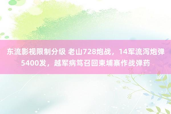 东流影视限制分级 老山728炮战，14军流泻炮弹5400发，越军病笃召回柬埔寨作战弹药